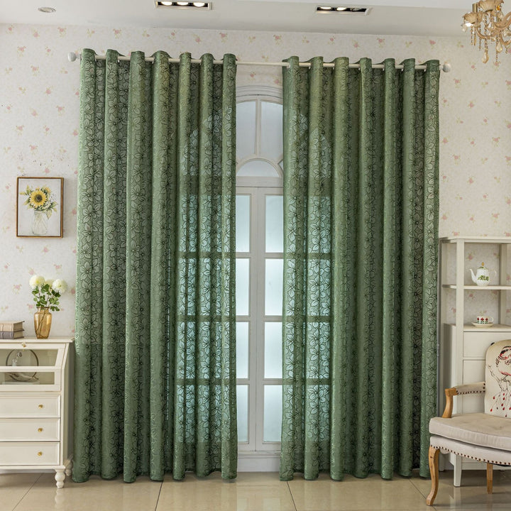 WoFloral Lace Curtain Bowlift