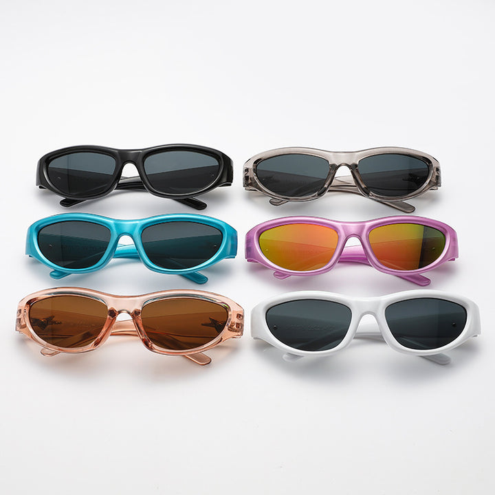 Women's elegant plastic sunglasses in contemporary design Bowlift
