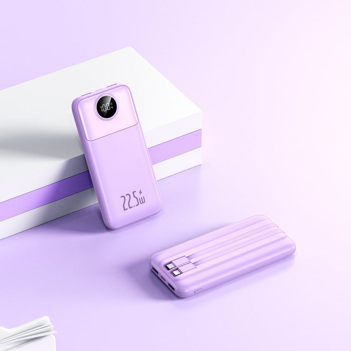 Power bank with extremely fast charging speed and LED display Bowlift