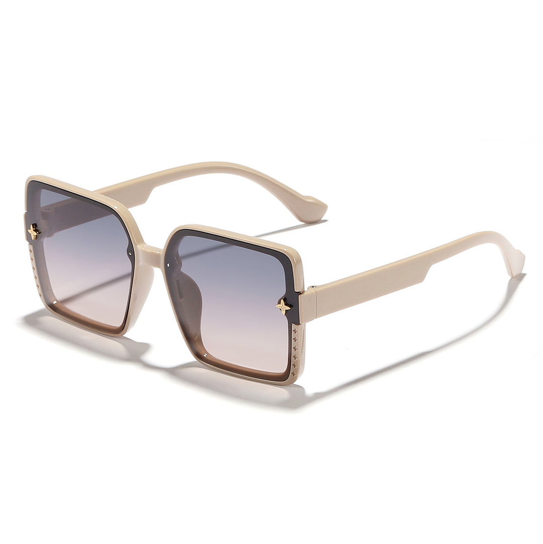 Women's square sunglasses with high-quality frame design and UV protection Bowlift