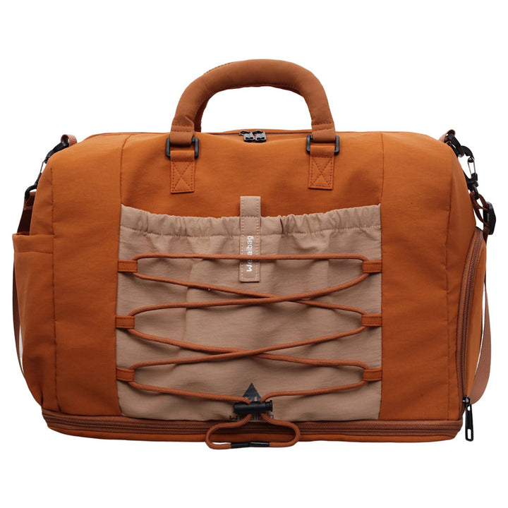 Women's Multifunctional Sports and Travel Bag with Elastic Details Bowlift