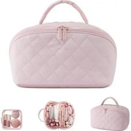 Cosmetic Storage Bag with Structured Design Bowlift