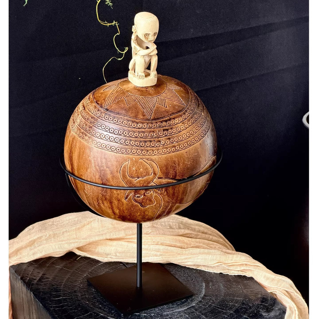 Decorative Artistic Globe Sculpture