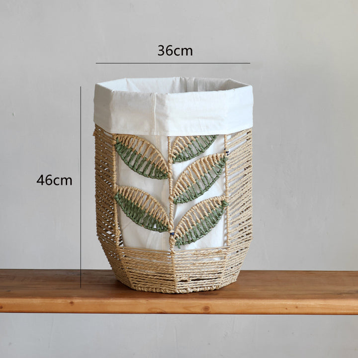 Storage basket with plant design Bowlift