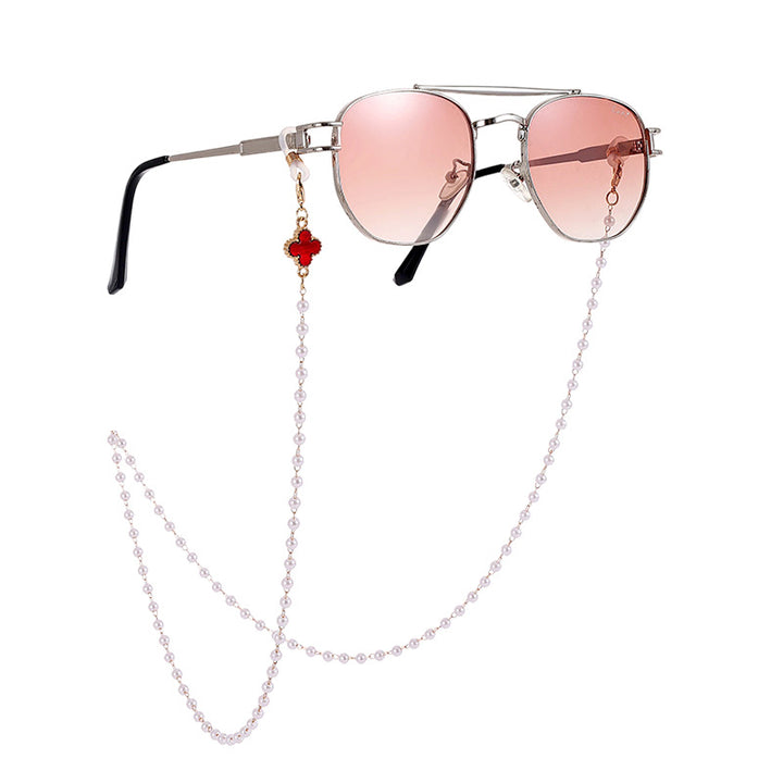 Elegant Beaded Sunglasses Chain Bowlift