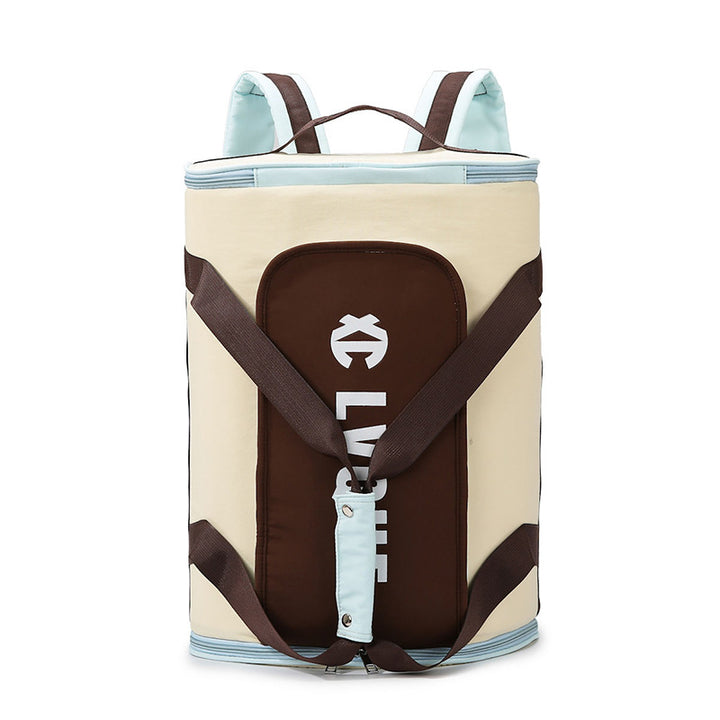 Multifunctional Sport and Travel Bag with Padded Shoulder Straps Bowlift