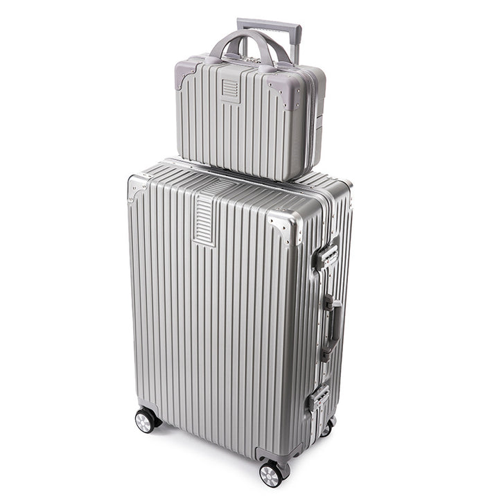 Dual-Layer Hard-Shell Luggage Set Bowlift