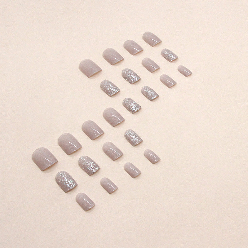 Sparkling Glitter Nail Tip Set Bowlift