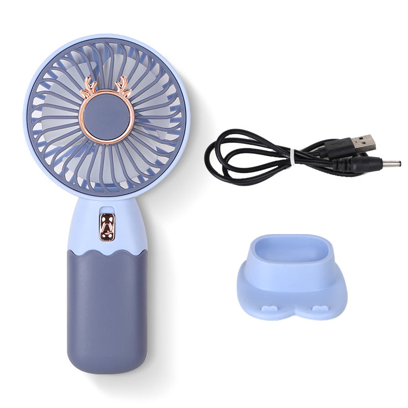 Unisex Ergonomic Touch-Controlled Handheld Cooling Fan Bowlift