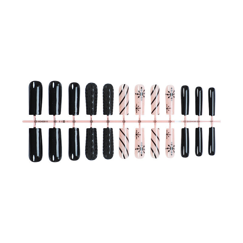 Elegant Artificial Nail Design Set Bowlift