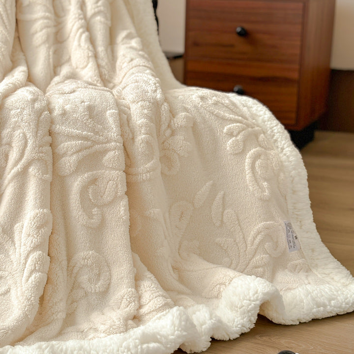 Plush Throw Blanket Bowlift