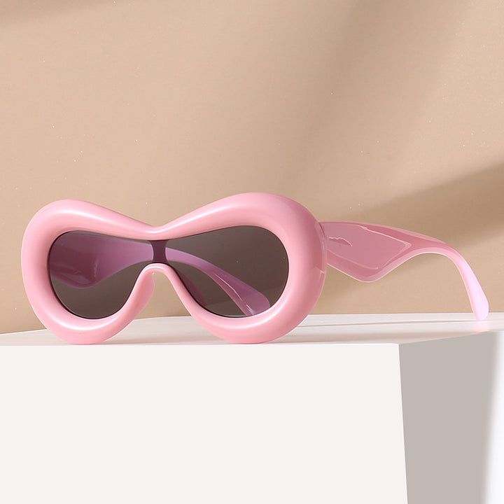 Women's futuristic eye mask sunglasses Bowlift