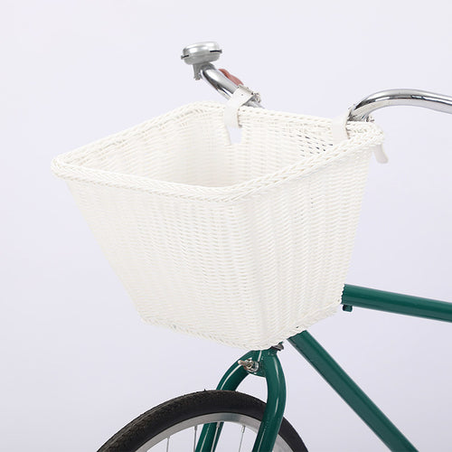 Ladies Versatile Storage Basket with Elegant Leather Handles Bowlift