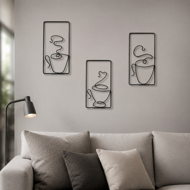 Modern Wire Art Wall Decoration