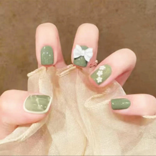 Floral Nail Art Decorations Bowlift
