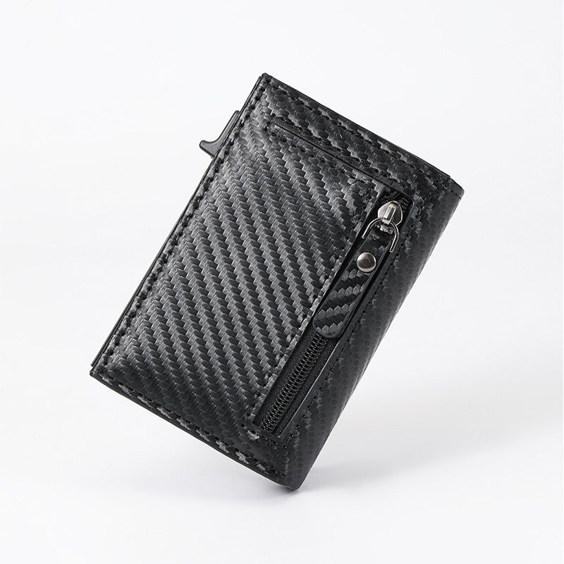Carbon Fiber Zip Wallet Bowlift