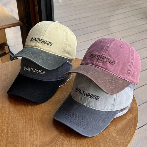Women's Stylish Cotton Logo Baseball Cap Bowlift