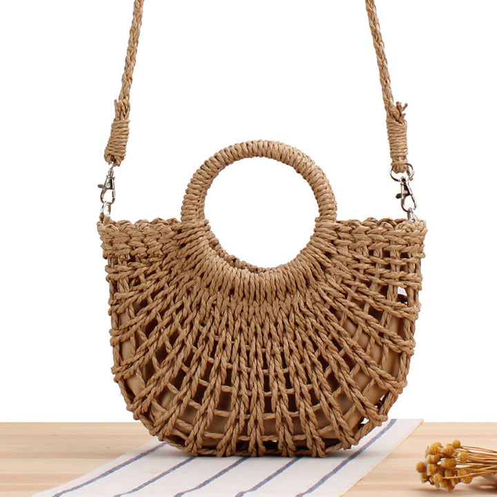 Handmade wicker bag in Boho style Bowlift