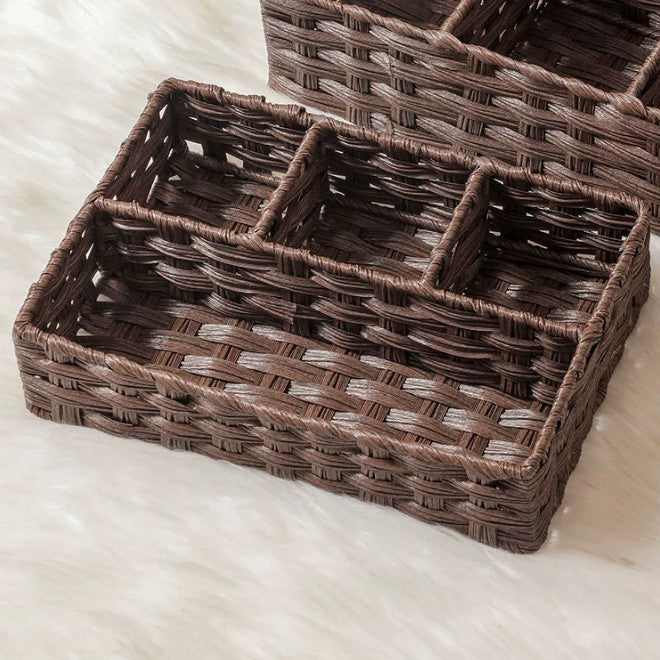 Women's Storage Basket with Compartments Bowlift