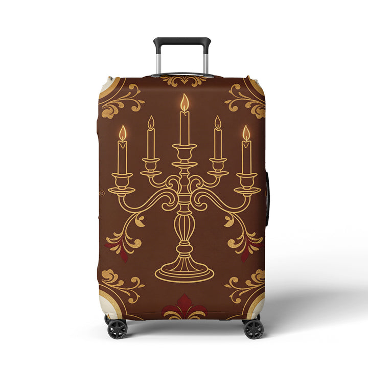 Women's suitcase cover in elegant vintage design Bowlift
