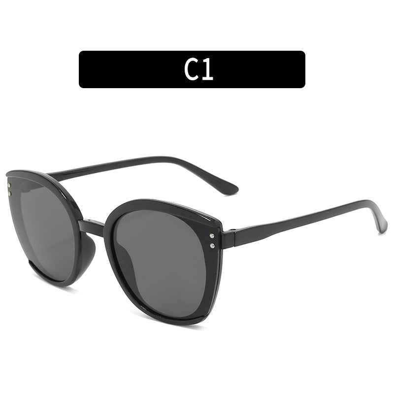 Stylish Oversized Geometric Sunglasses