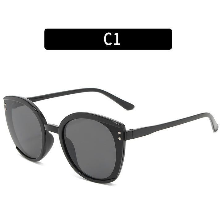 Stylish Oversized Geometric Sunglasses