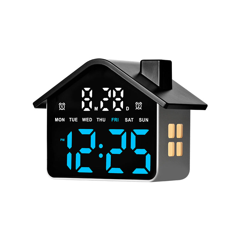 Digital Alarm Clock In Modern Home Design Bowlift