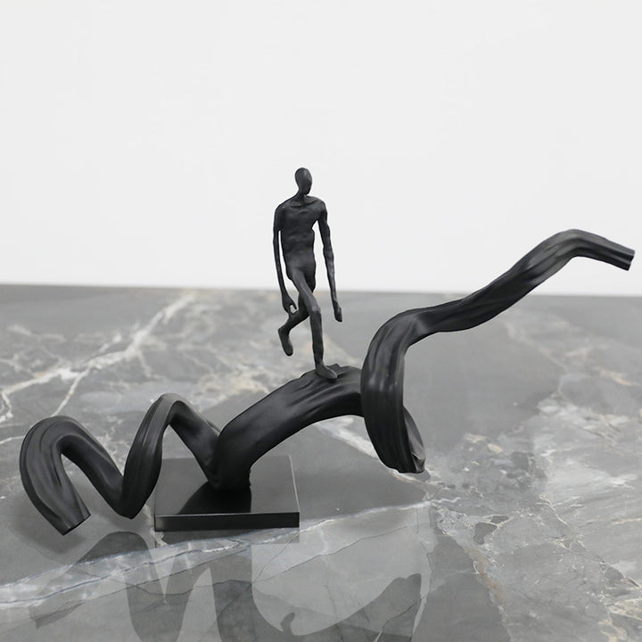 Abstract Figurative Decorative Sculpture