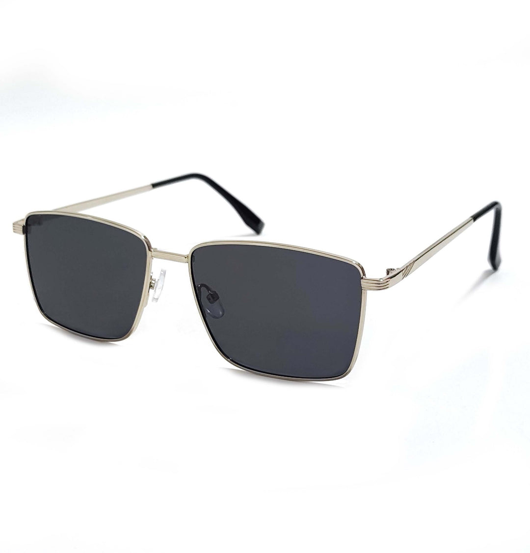 Men's fashionable square sunglasses with UV protection and ergonomic temples Bowlift