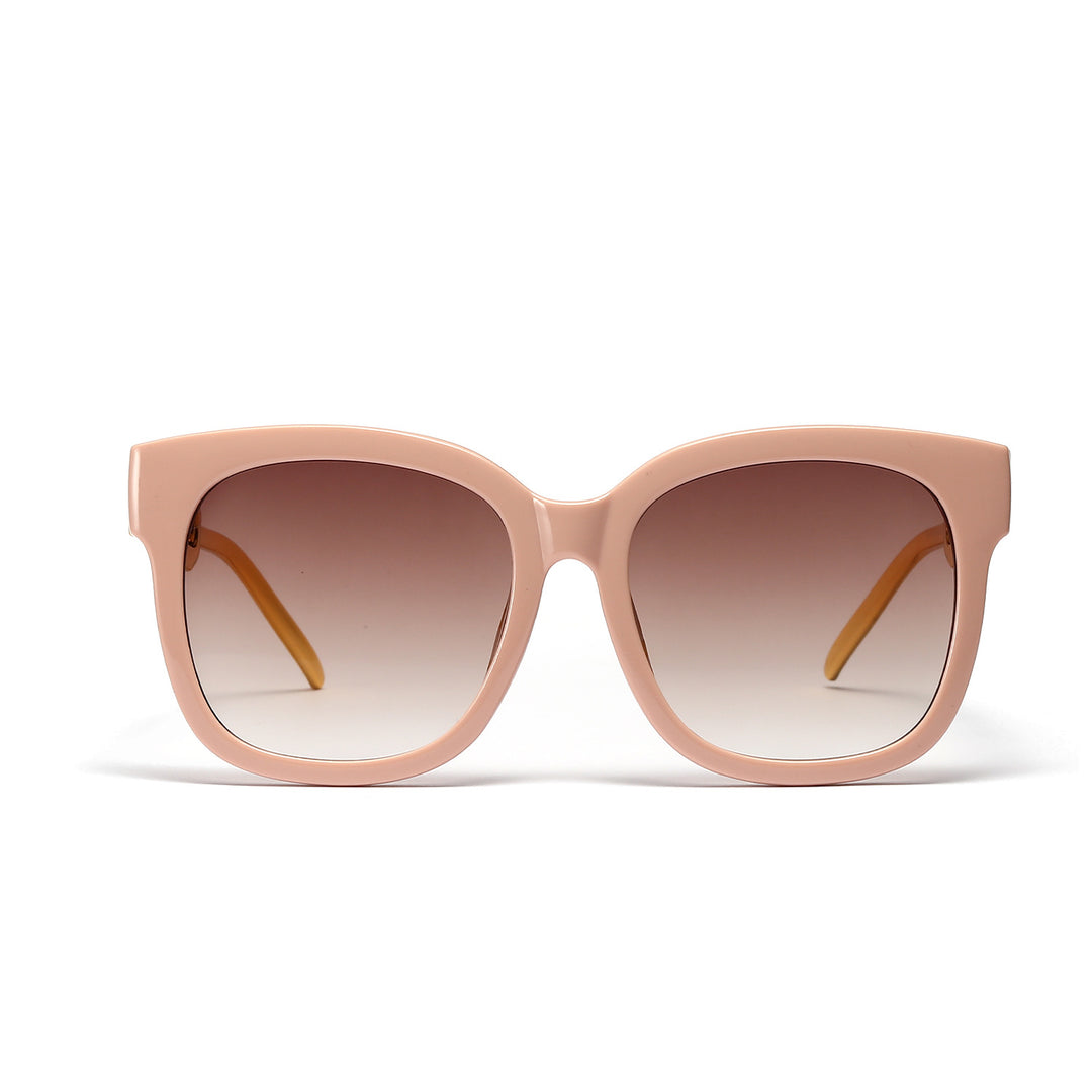 Ladies fashionable oversized sunglasses with luxurious chain frame Bowlift