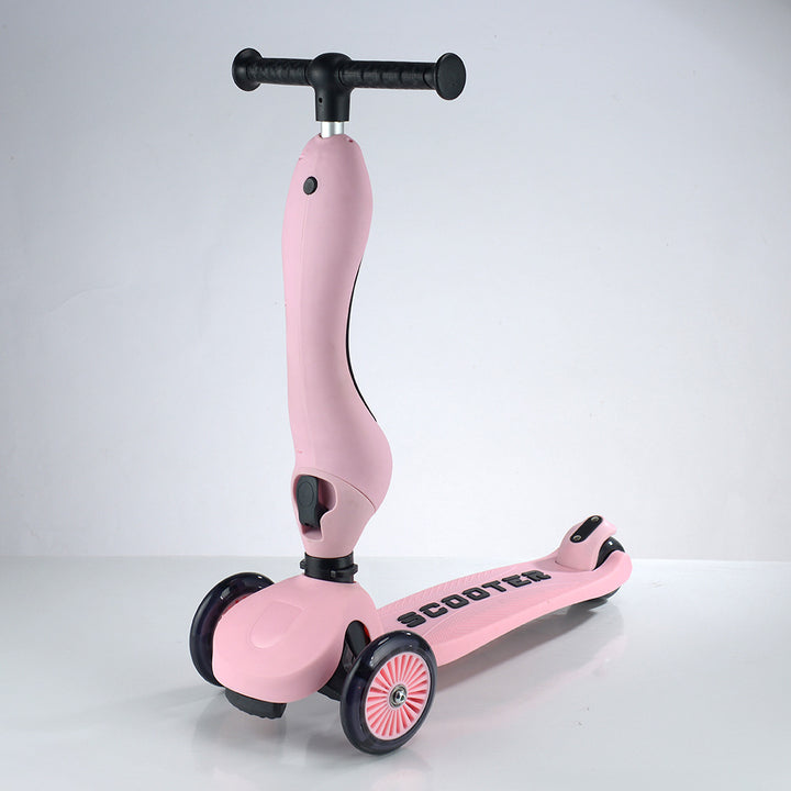 Versatile Three-Wheel Kick Scooter Bowlift