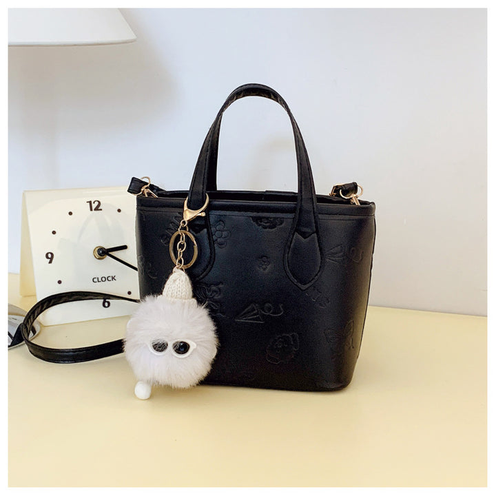 Playful Mini Handheld Tote Bag Bowlift