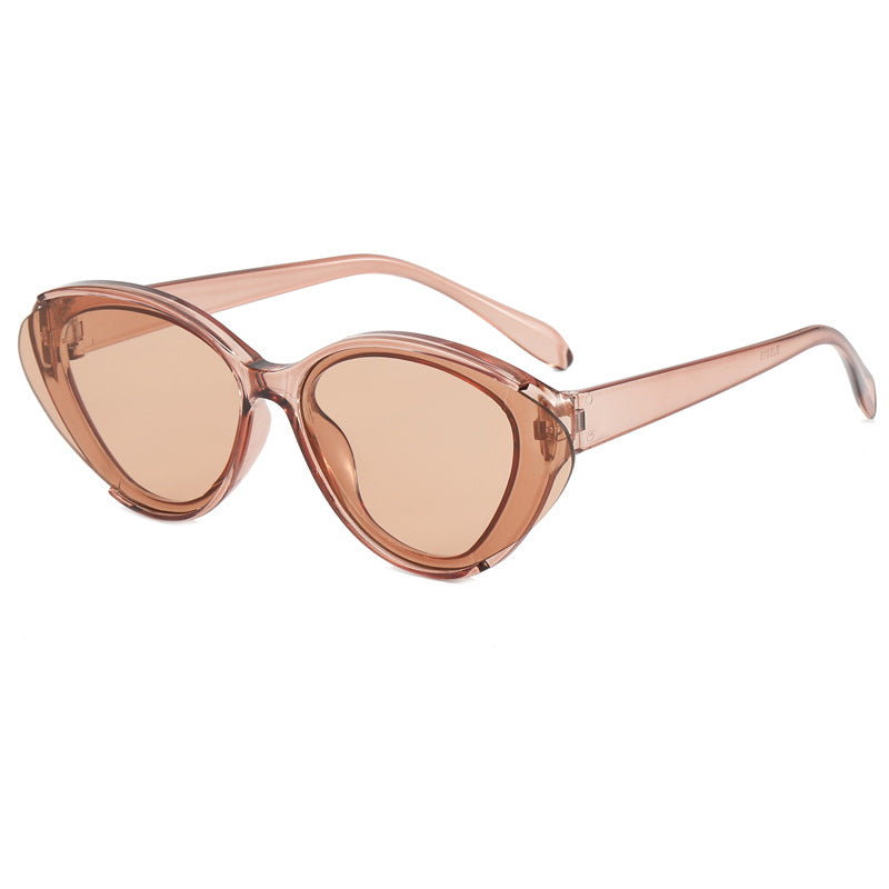 Women Oversized Sunglasses with Gradient Bowlift