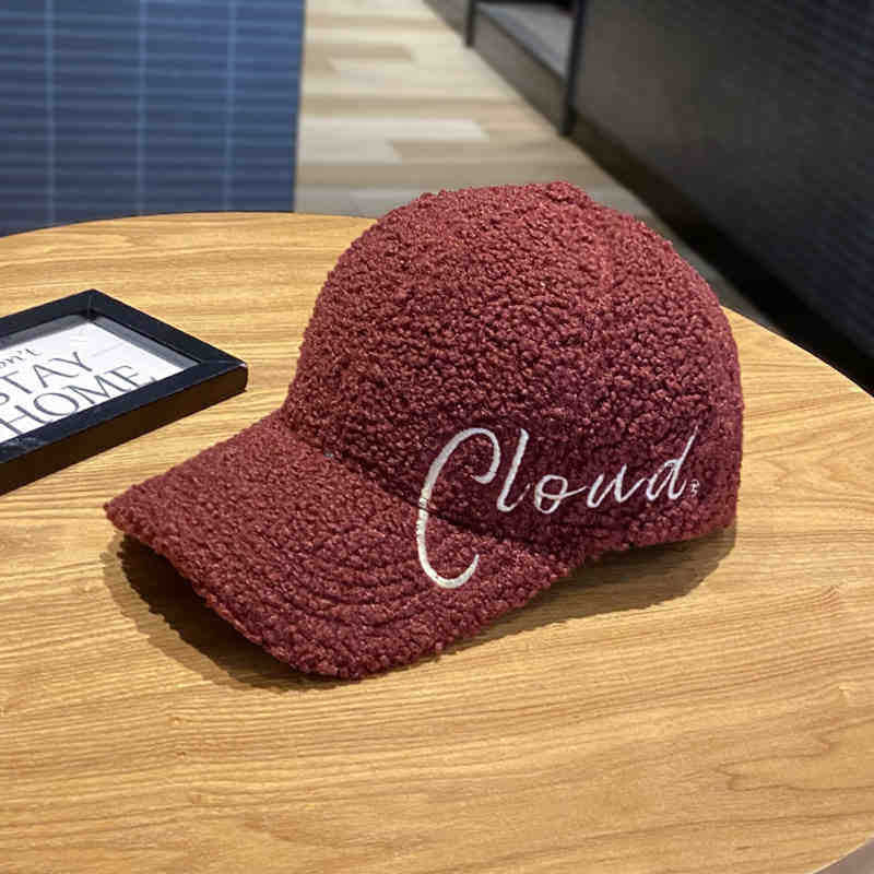 Women's Fluffy Textured Baseball Cap Bowlift