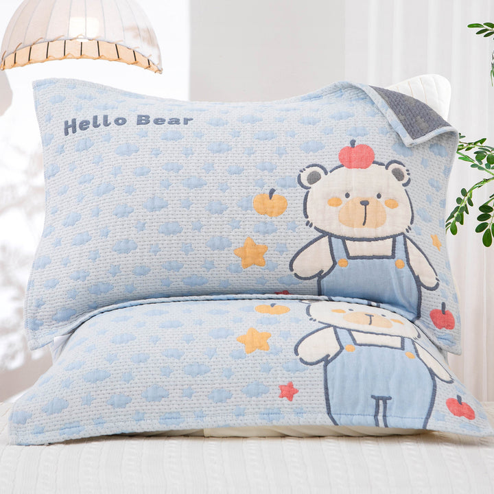 Ladies cushion cover with cheerful penguin design Bowlift