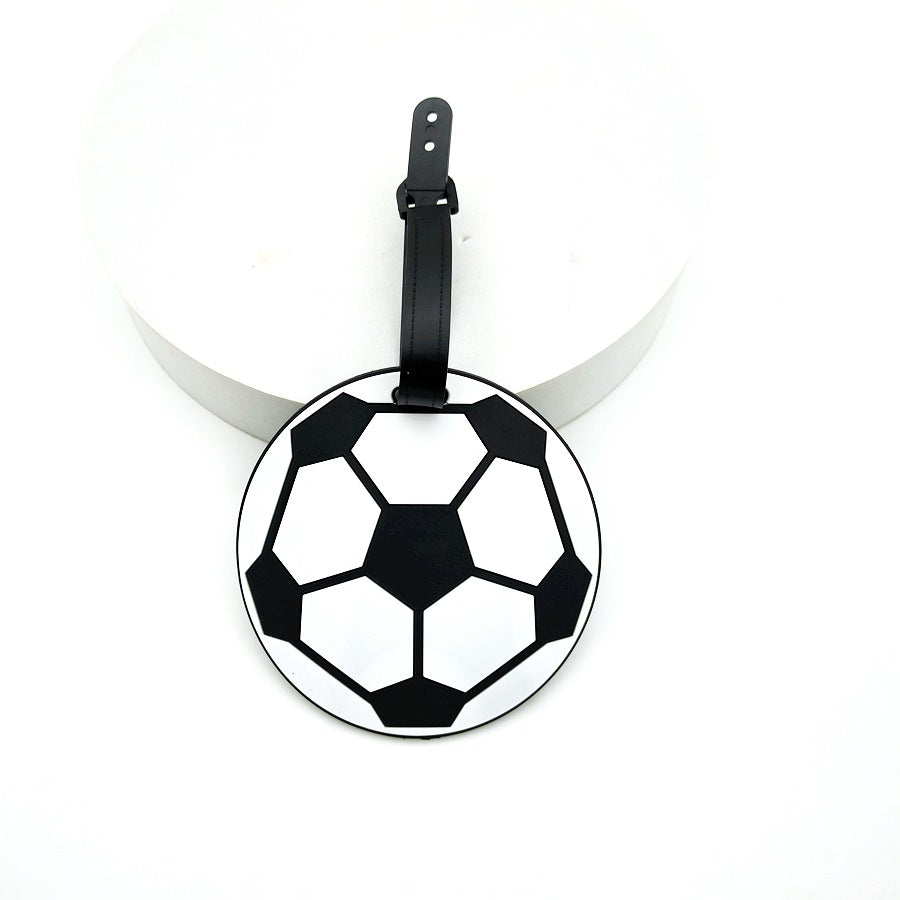 Basketball-Themed Luggage Tag Bowlift