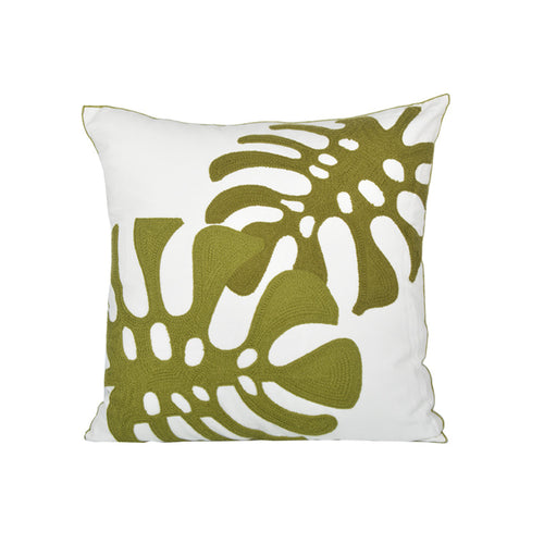 Artistic Botanical Accent Pillow