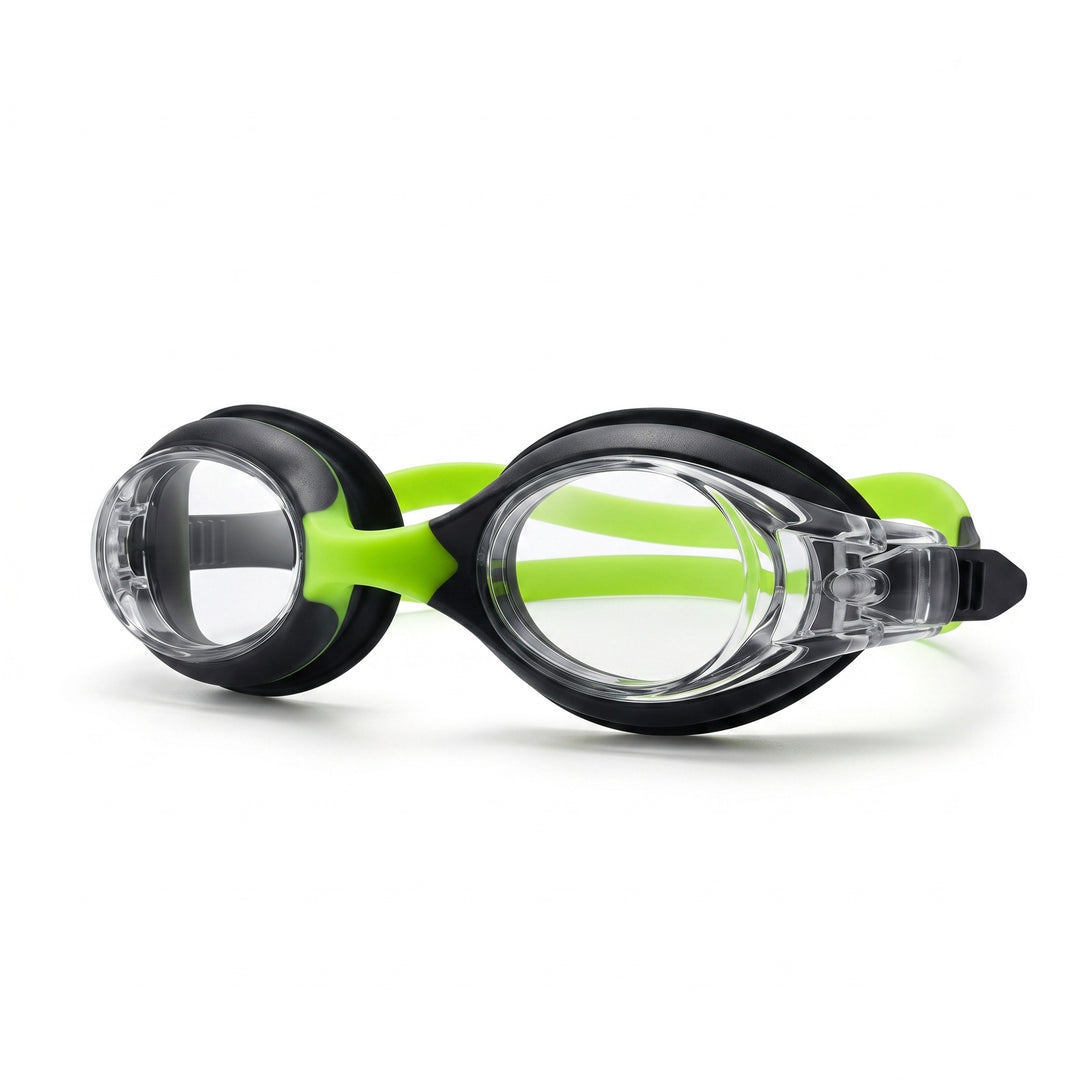 Swim goggles with adjustable nose bridge and anti-fog technology Bowlift
