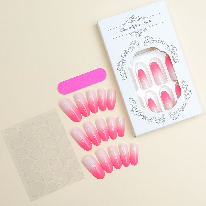Elegant Ombre Press-On Nails Bowlift
