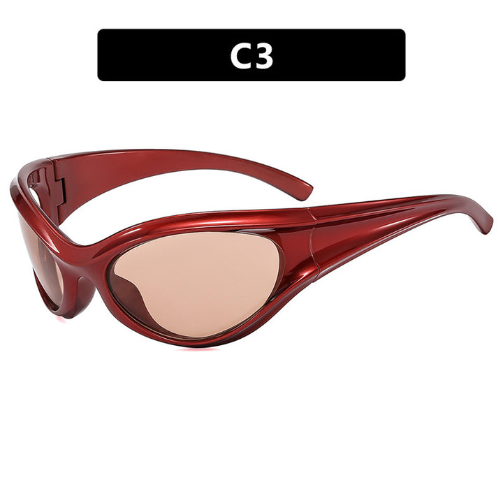 Women sporty sunglasses with aerodynamic design Bowlift