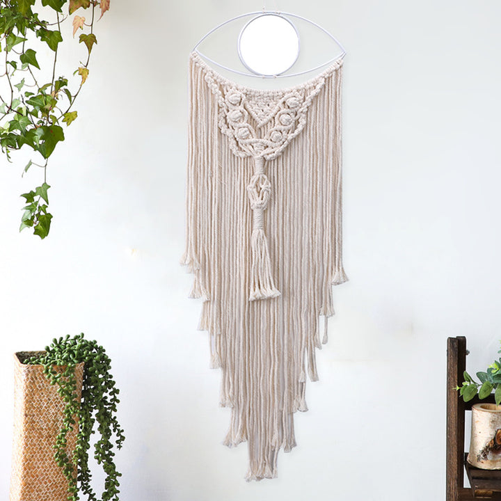 Decorative macrame wall hanging with boho design Bowlift