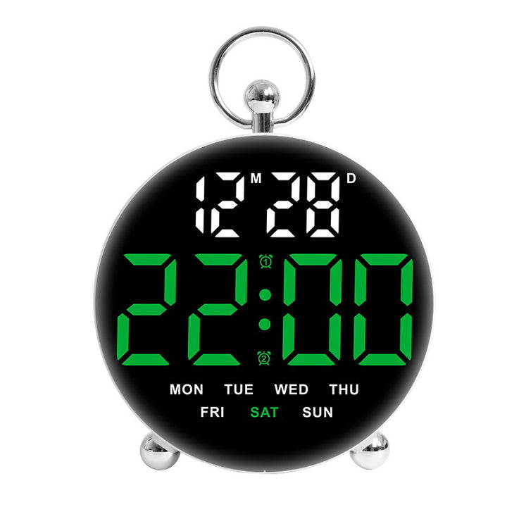 Digital alarm clock with large LED display and alarm function Bowlift