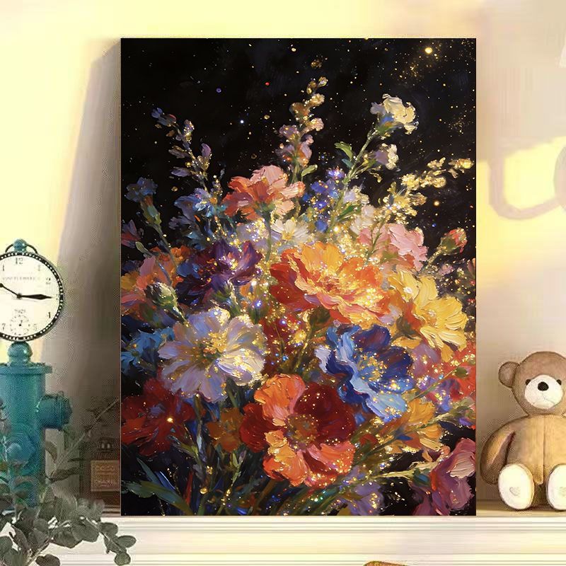 Floral-Themed Canvas Wall Art Bowlift