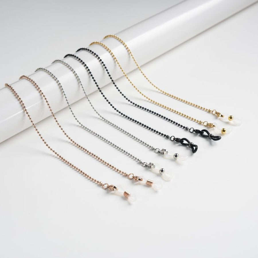 Lightweight Beaded Eyewear Chain Bowlift