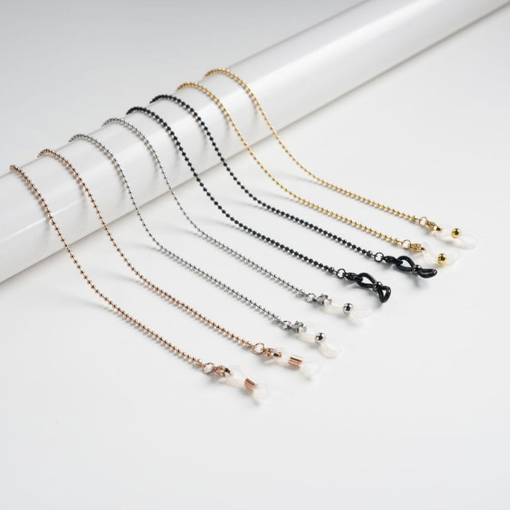 Lightweight Beaded Eyewear Chain Bowlift