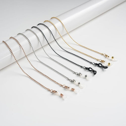 Lightweight Beaded Eyewear Chain Bowlift