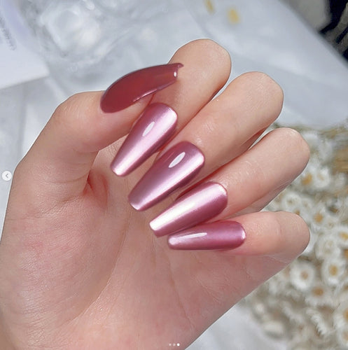 Premium Glossy Press-On Nail Tips Set Bowlift