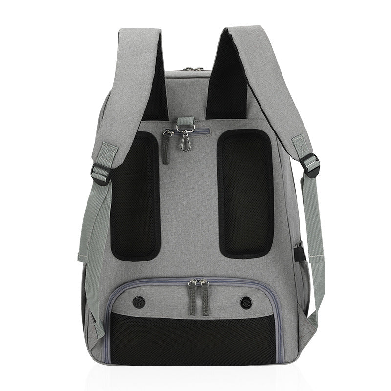 Multi-Compartment Fitness Backpack with Shoe Storage Bowlift