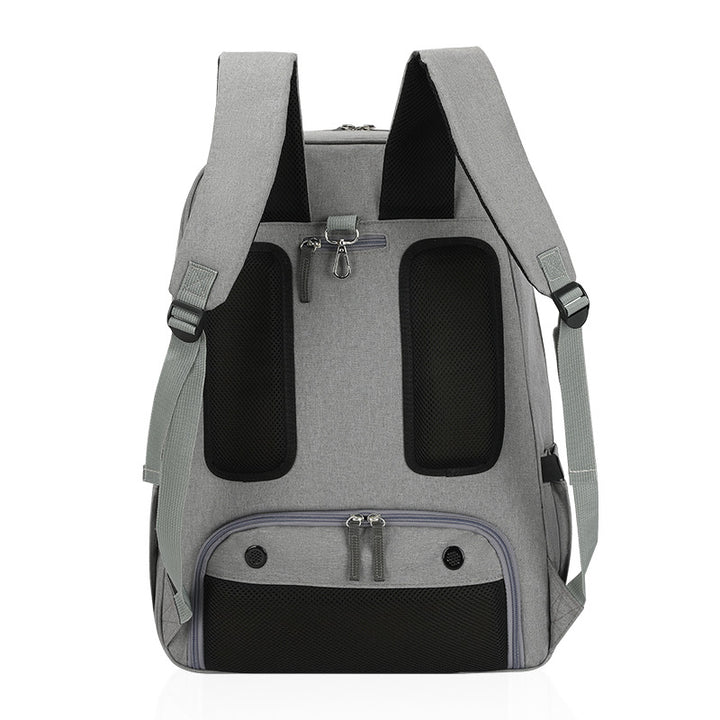 Multi-Compartment Fitness Backpack with Shoe Storage Bowlift