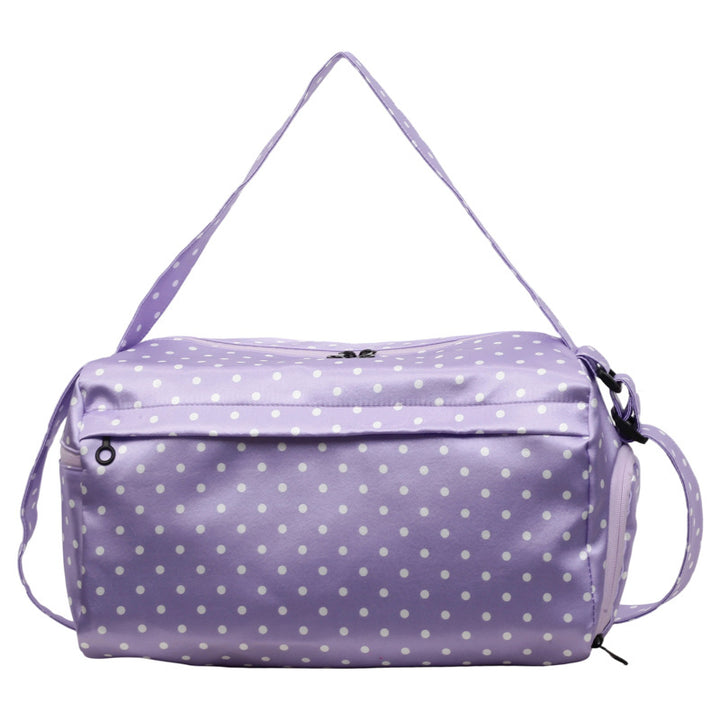 Stylish Polka Dot Travel Duffle Bag Bowlift